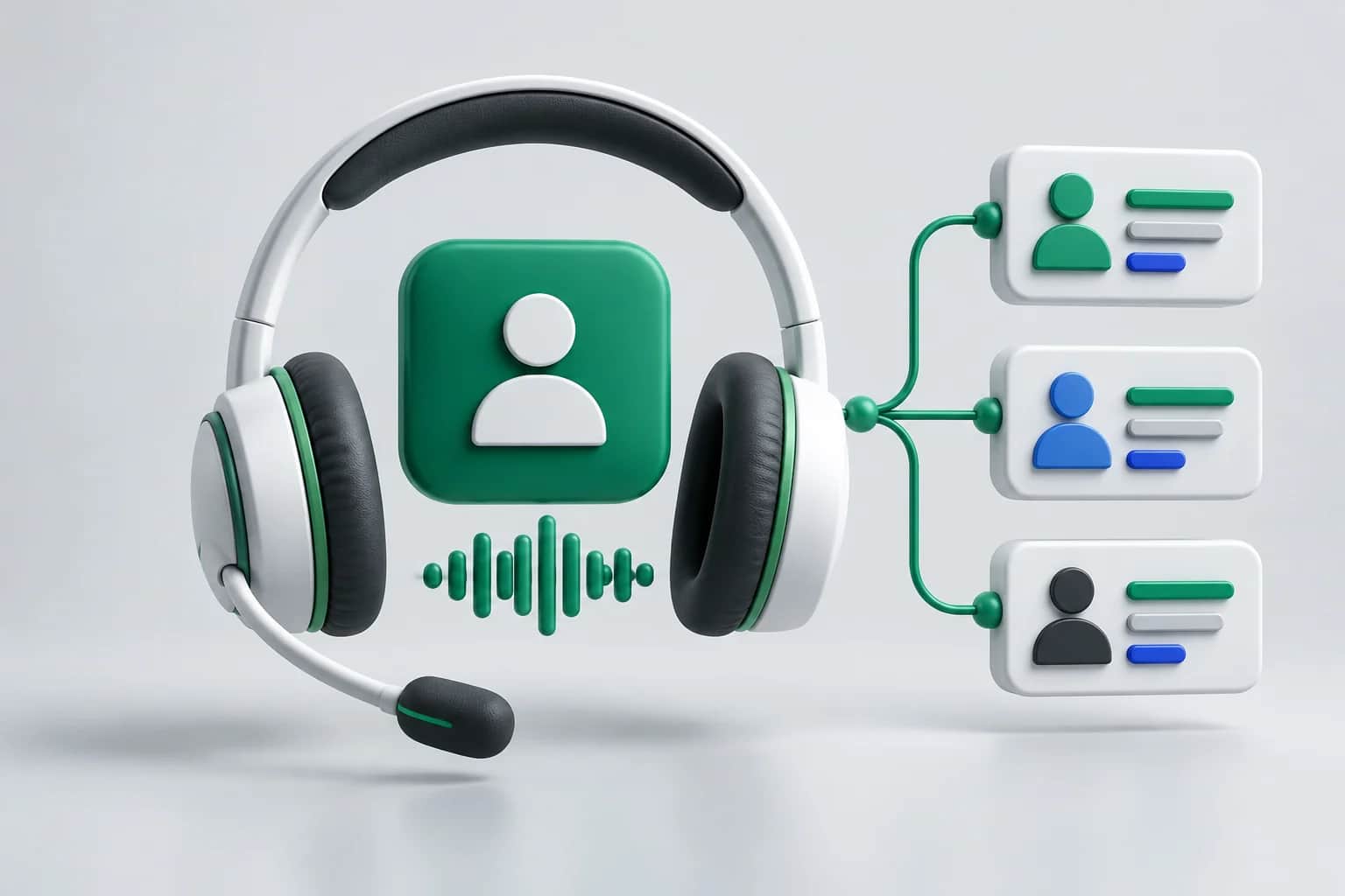 Call center - ilustrație de prezentare
