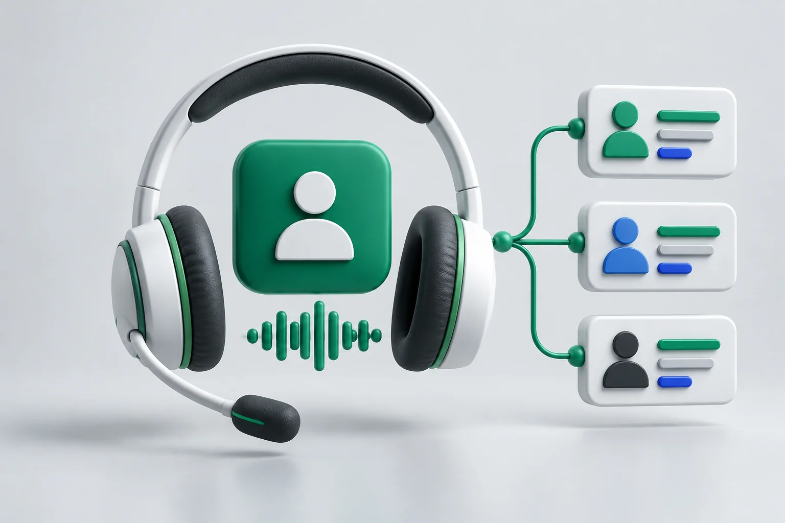 Call center - ilustrație de prezentare
